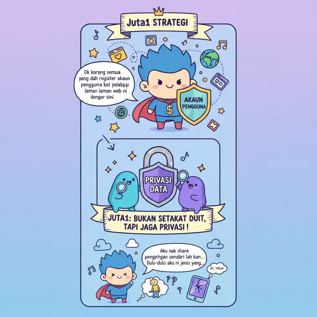 Strategi Juta1: Optimasi Akaun Pengguna dan Dasar Privasi