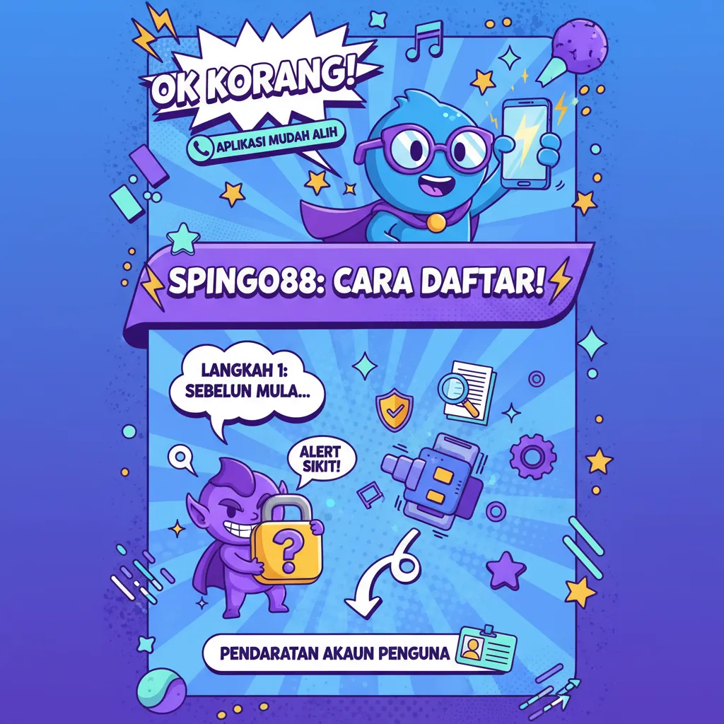 Cara Daftar Spingo88 & Aplikasi Mudah Alih