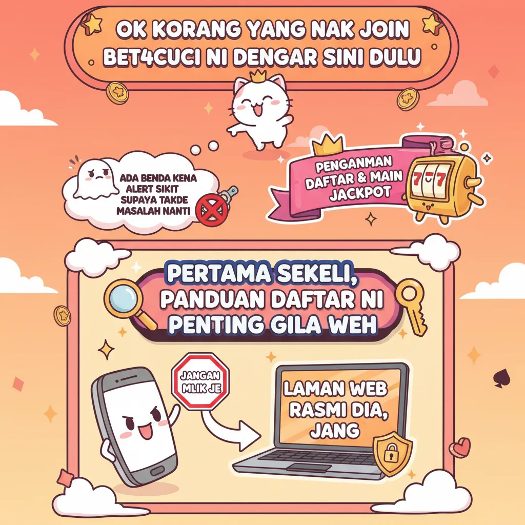 Panduan Daftar bet4cuci dan Jackpot