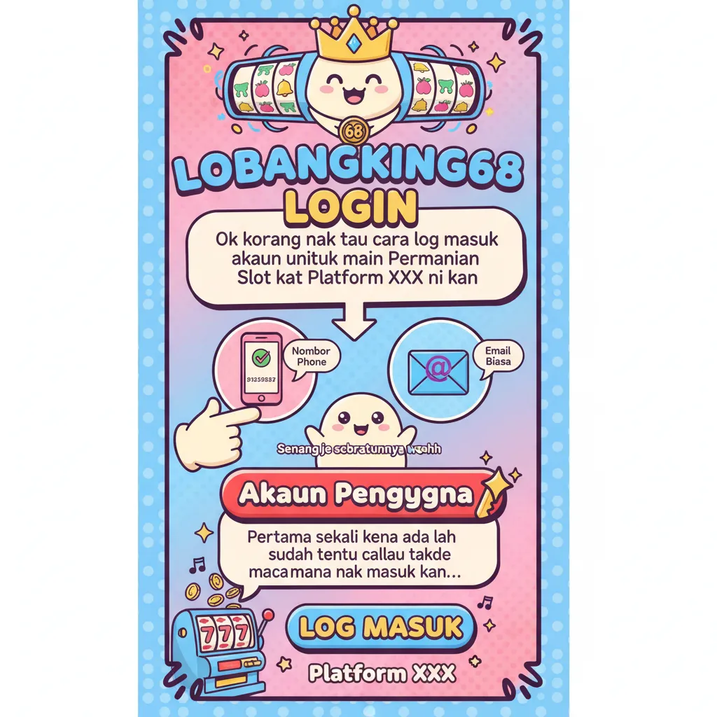 Cara Log Masuk Akaun & Permainan Slot