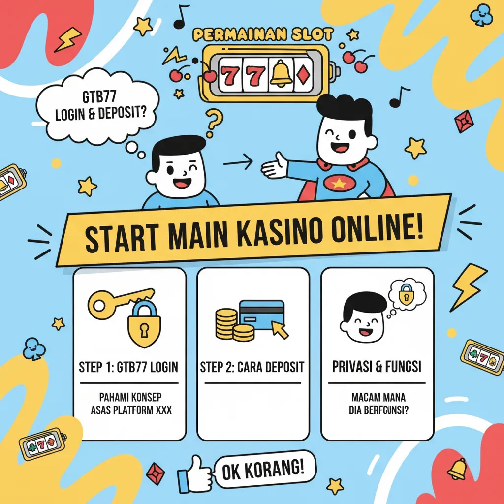 Panduan GTB77 Login & Deposit Kasino