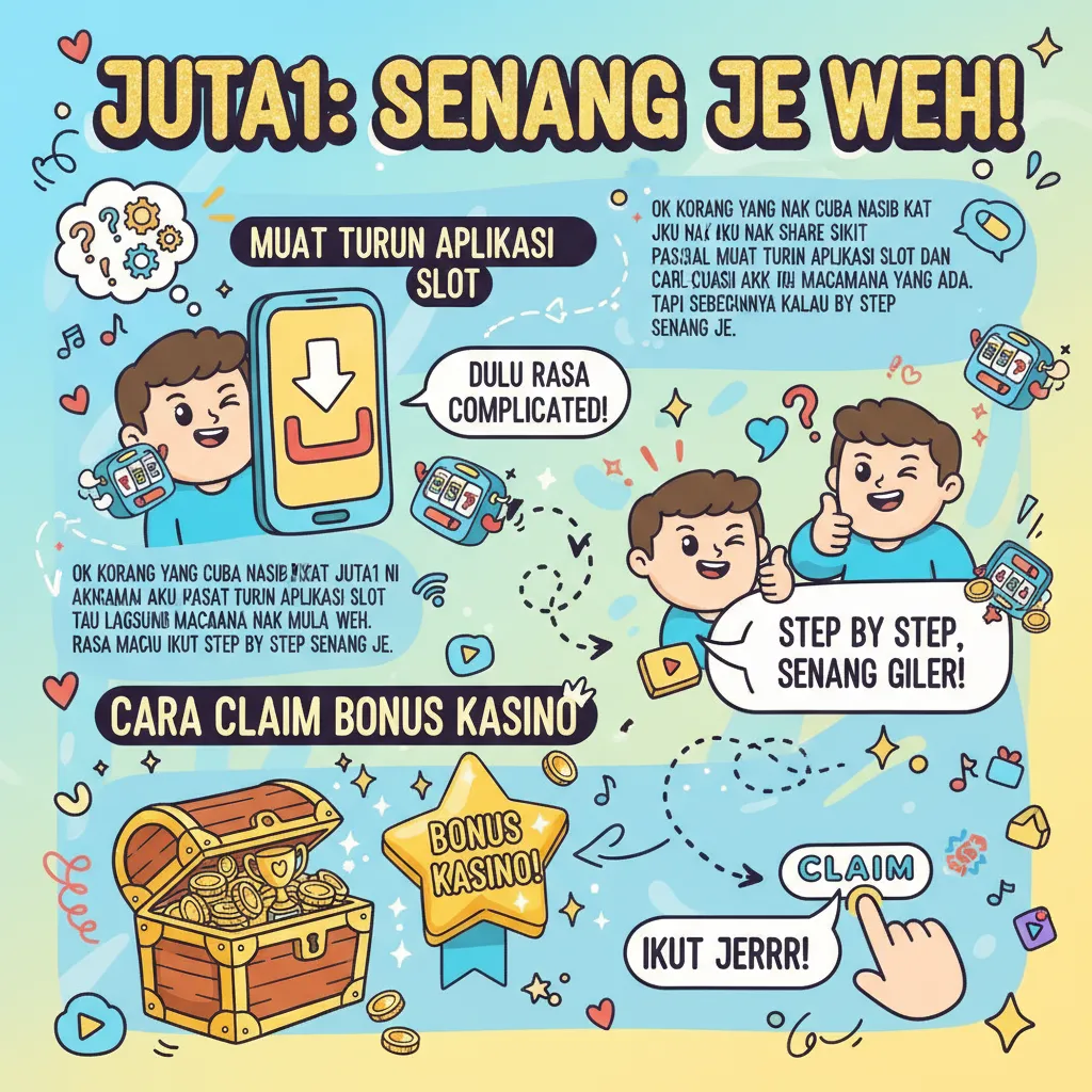 Juta1: Panduan Muat Turun Aplikasi Slot dan Bonus Kasino
