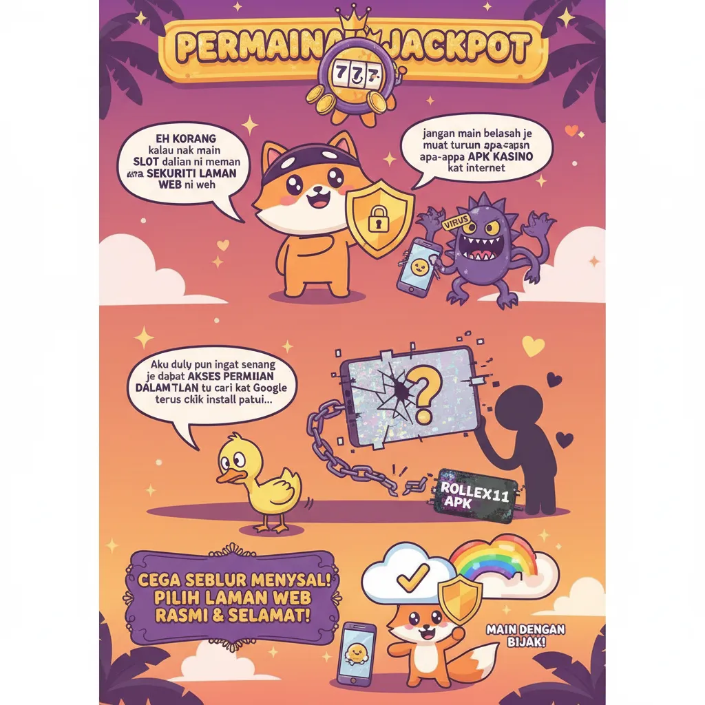 Sekuriti Laman Web dan Akses Permainan Slot Rollex11