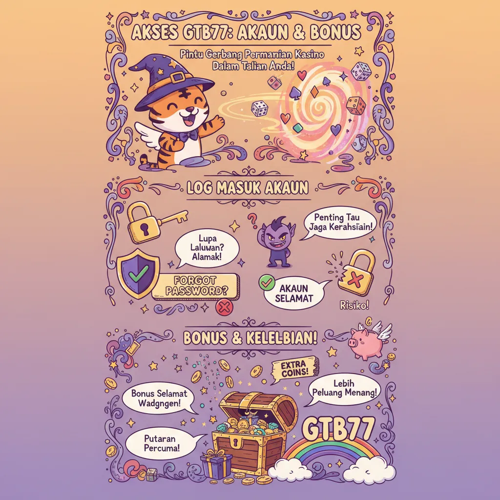 Akaun Pengguna GTB77 Login & Bonus