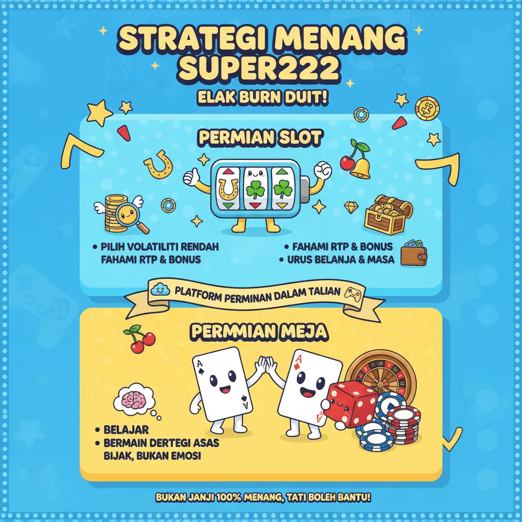 Strategi Menang Super222: Slot & Kasino