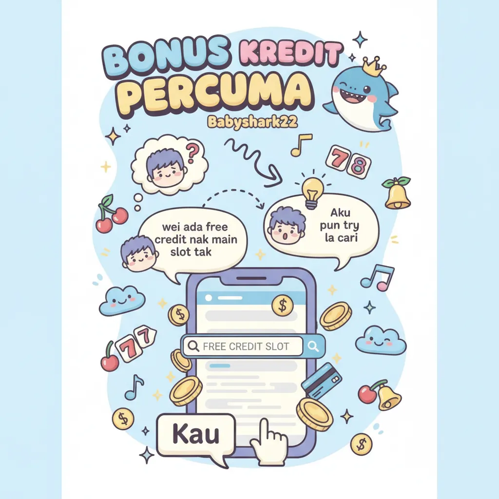 Bonus Kredit Percuma Babyshark22 & Permainan Slot